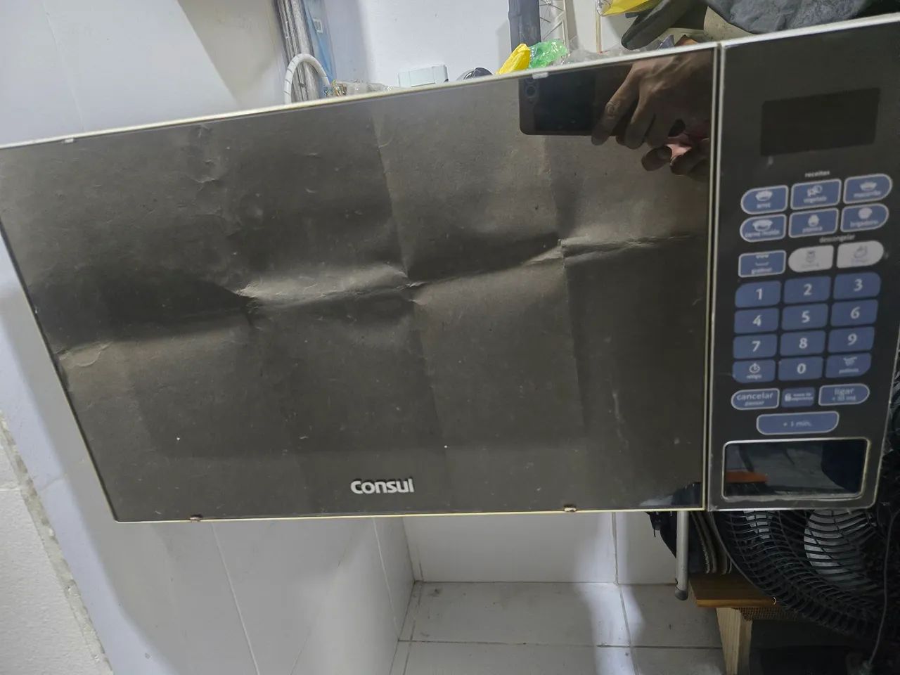 Microondas consul  inox 32l