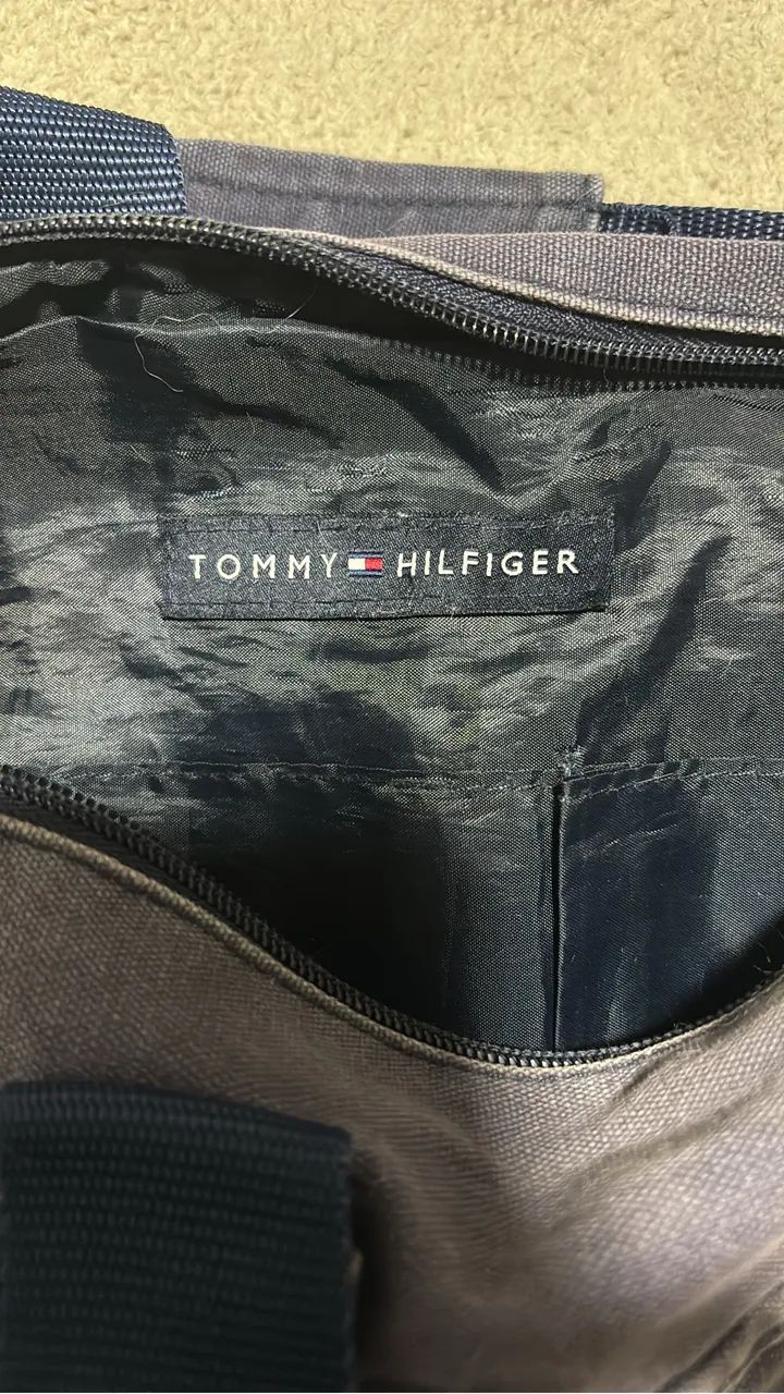 Bolsa Tommy azul original  - Foto 3