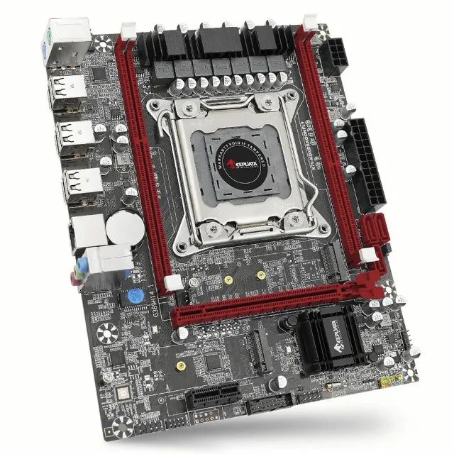 PLACA MAE LGA 2011 KEEPDATA X79-KDXDRAGONFLY M.2/VGA/HDMI/DDR3 - Foto 4