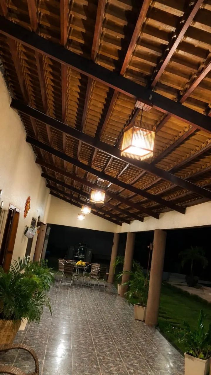 Luminária Pendente de Madeira - Foto 2