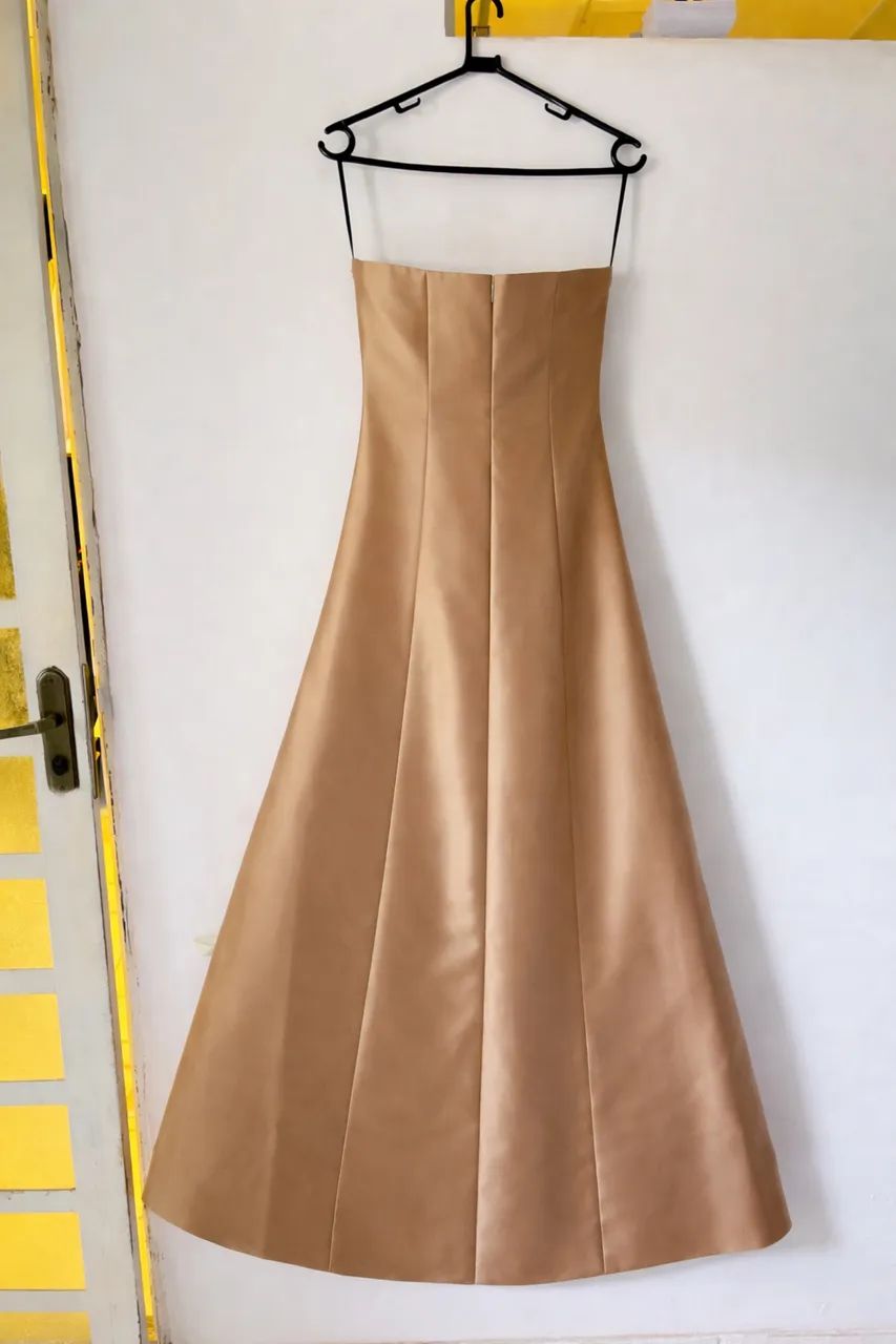 Vestido de festa dourado - Foto 4