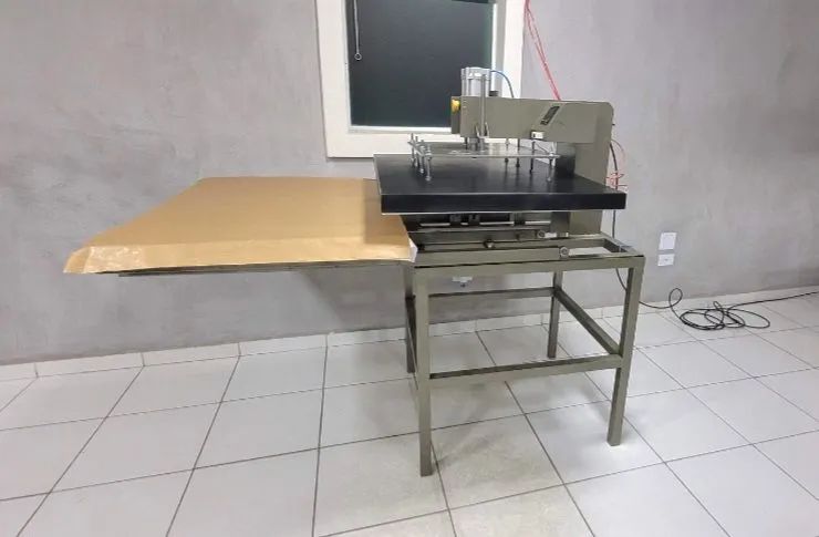 Prensa térmica pneumática para sublimação total - Foto 4