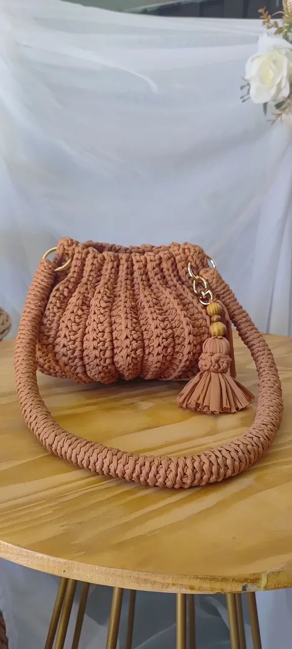 Bolsas de crochê 