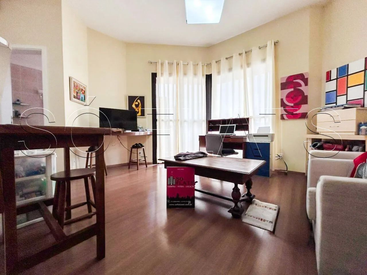 Flat Montecattini disponível para venda, mobiliado com 40m², 01 dormitório e 01 vaga - Foto 2