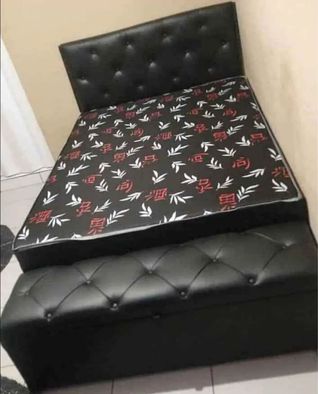 Cama box casal com colchão acoplado d33 - Foto 3