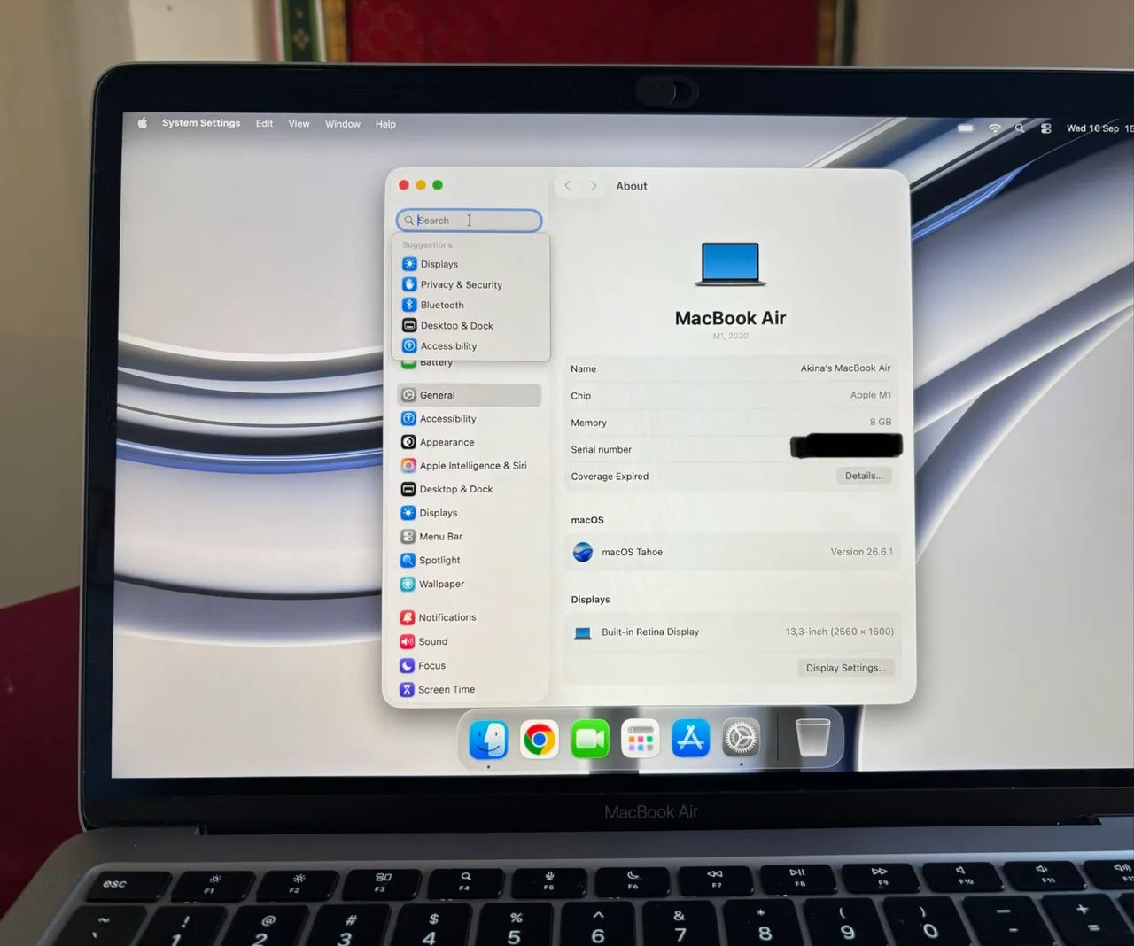 MacBook Air 13" M1 2020 - 8GB RAM / 256GB SSD - Foto 4