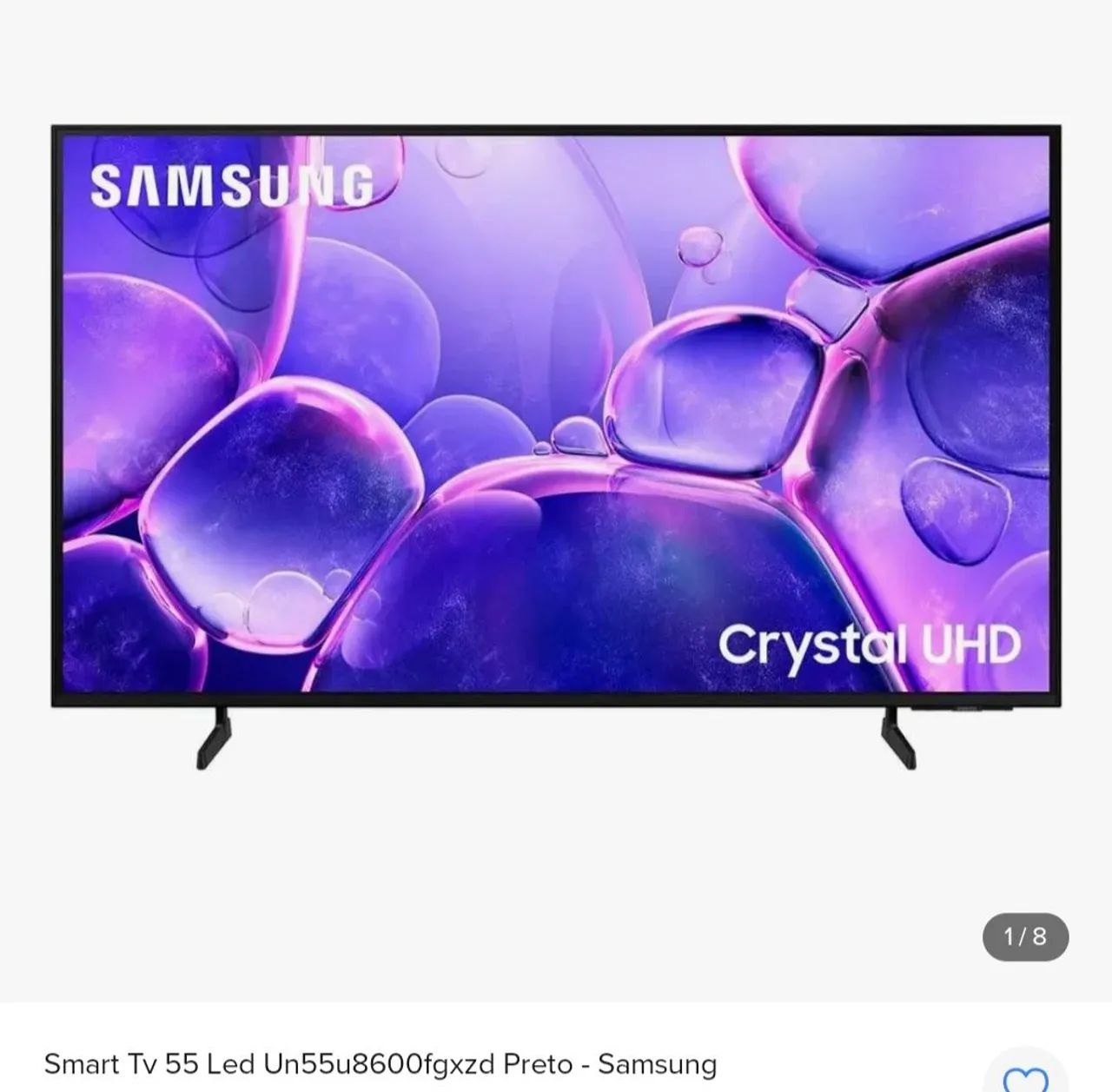 vendo tv smart Samsung 55 polegadas nova lacrada não aceito trocas  - Foto 4