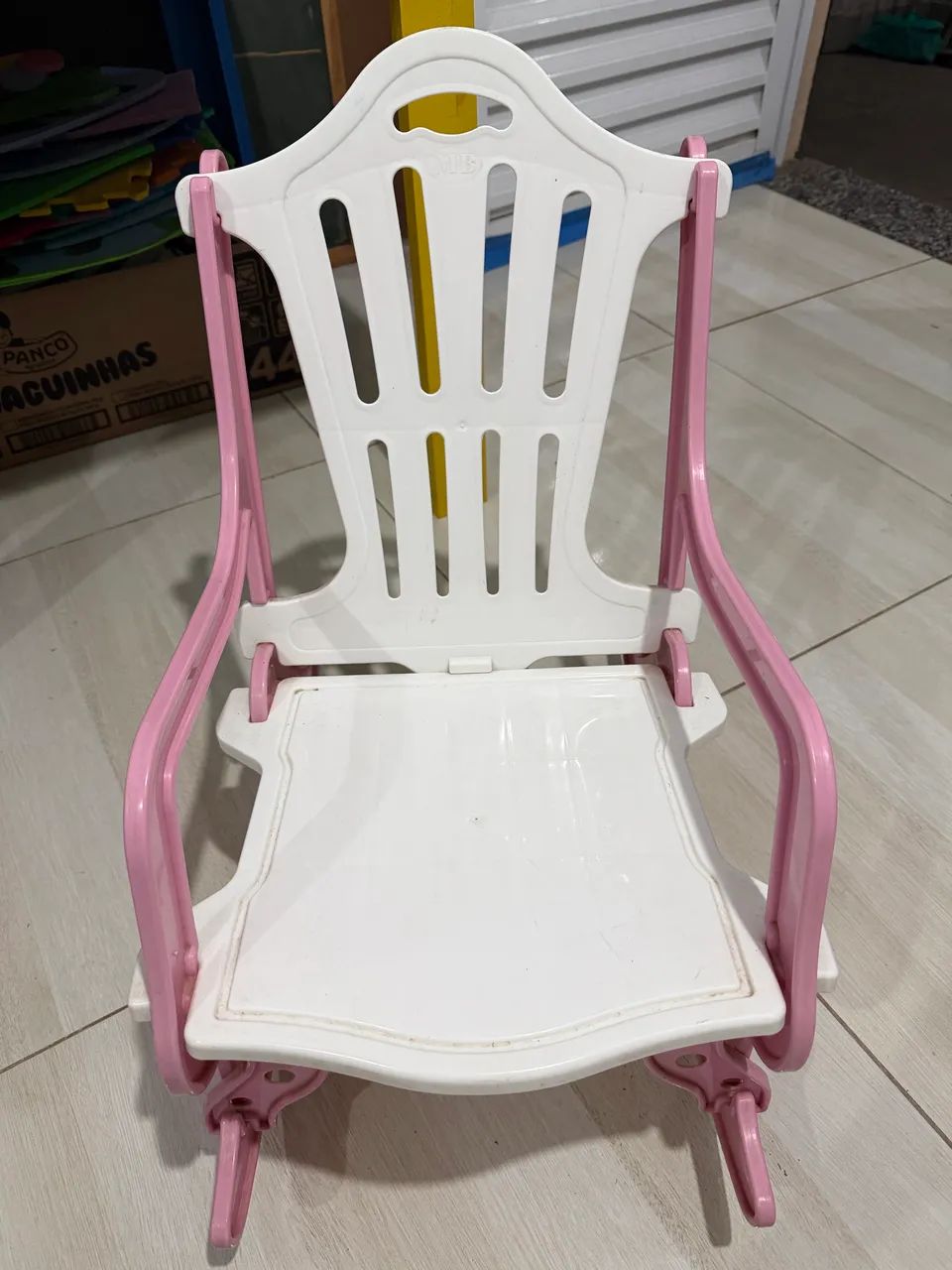 Cadeira balanço boneca  - Foto 2