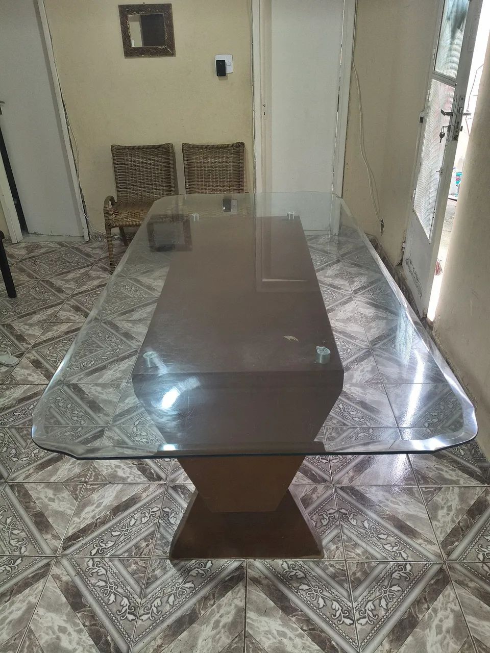 Mesa de vidro 