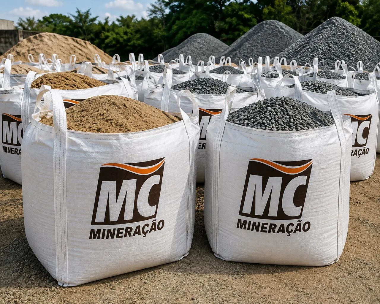 ?Big Bag? + material + quantidade/capacidade,