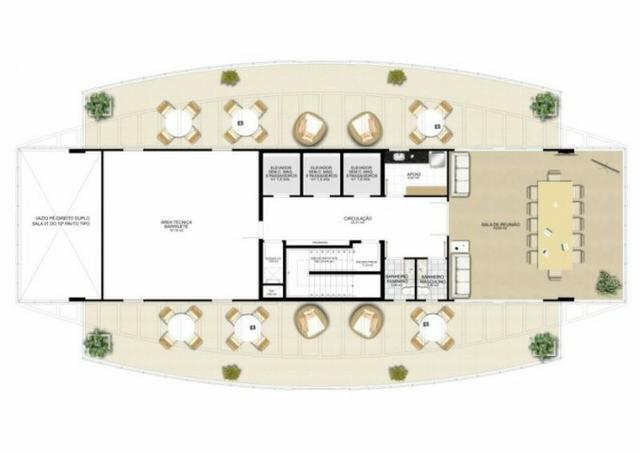 Sala já alugada com vista espetacular, 36m² no Impacto Empresarial na Reta da Penha! - Foto 17