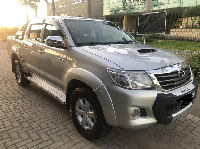 Hilux srv automático 3.0 diesel ano 2013 - Foto 12