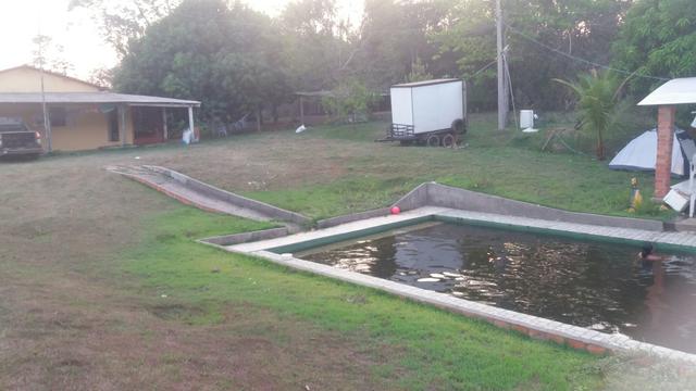 Terra 4 alqueires 200 metros Rio Tocantins 12 tanques - Foto 2