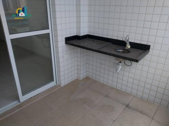 Apartamento residencial para locação, Vila Guilhermina, Praia Grande. - Foto 13