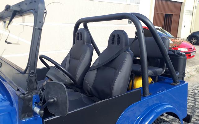 Jeep Willys 4x4 (fibra) 1978 com DH e GNV - Foto 8