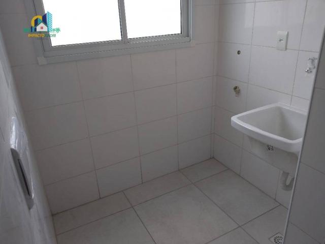 Apartamento residencial para locação, Vila Guilhermina, Praia Grande. - Foto 5