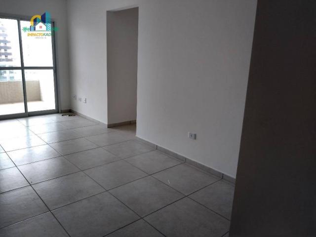 Apartamento residencial para locação, Vila Guilhermina, Praia Grande. - Foto 3