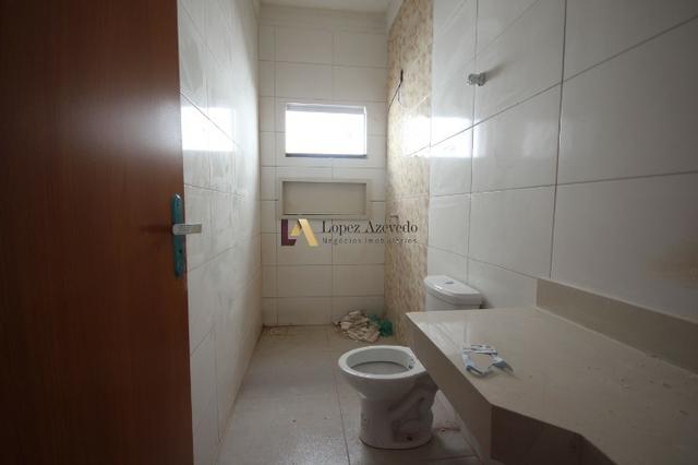 Casa 3/4, pé direito duplo porcelanato no Cerejeiras!! - Foto 8