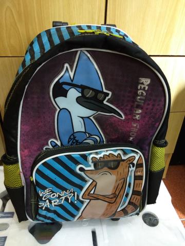 Mochila com rodinhas (usada) - Foto 2