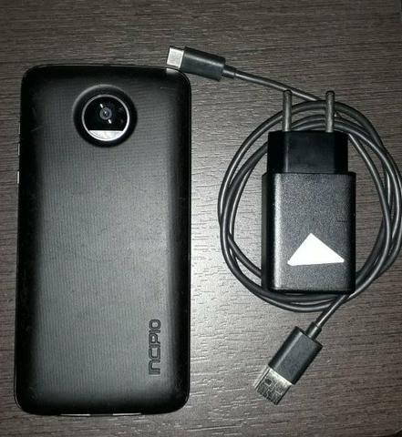 Moto z2 play + snap de bateria + carregador turbo - Foto 3