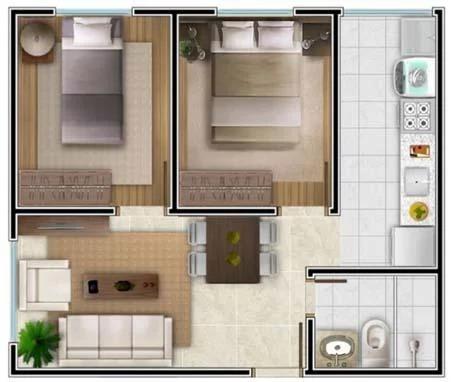 Apartamento 2/4 - Camaçari BA - Foto 15