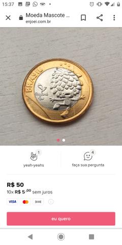 Moedas Colecionáveis - Foto 2