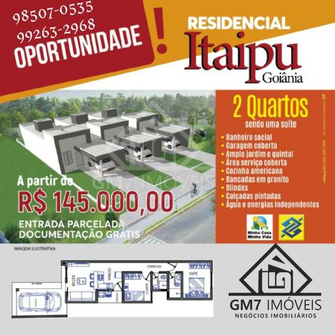 Casa com 2 quartos e suite , Itaipu Goiania - Baixa entrada - Foto 3