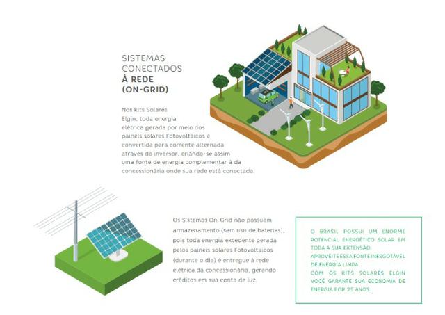 KIT de Energia Solar Elgin 3,7kW - Foto 4