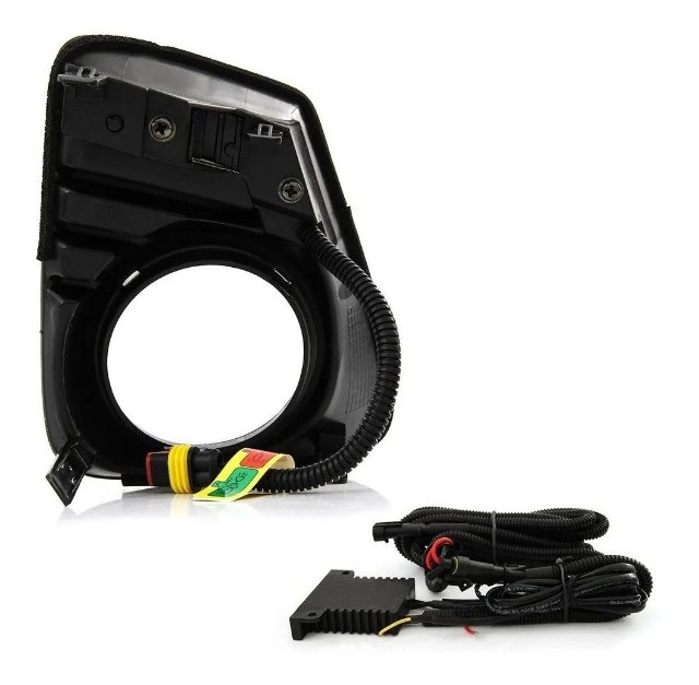 Kit Farol Milha C/Moldura Preta Led DRL Corolla 2012 a 2014 - Foto 3
