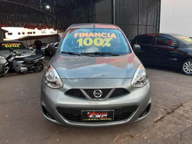 NISSAN MARCH 1.0 S 2016 FLEX COMPLETO
