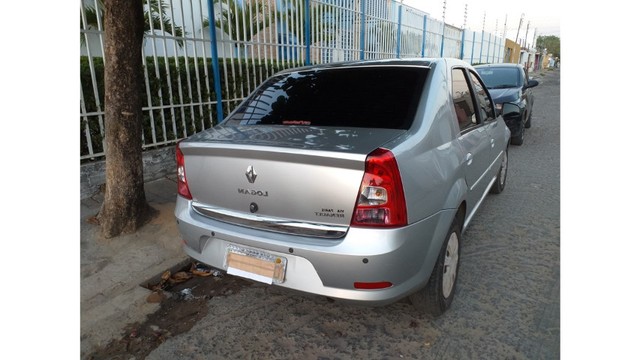 RENAULT LOGAN 2012 1.0, FLEX PRATA