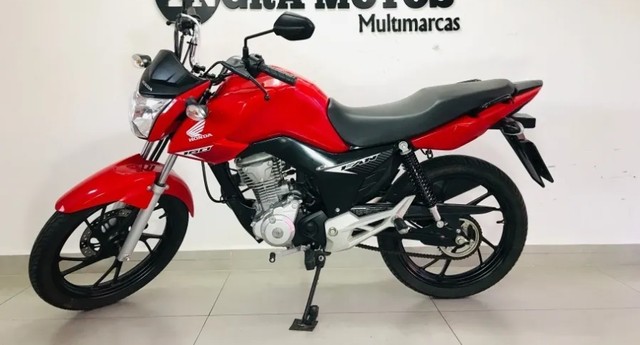 HONDA FAN 160 VERMELHA PERFEITA