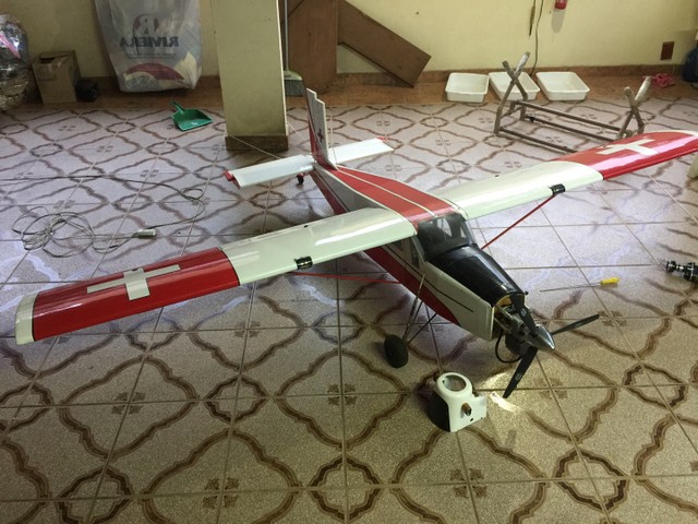 Aeromodelo 12x sem juros(Pilatos 30cc ) - Foto 2