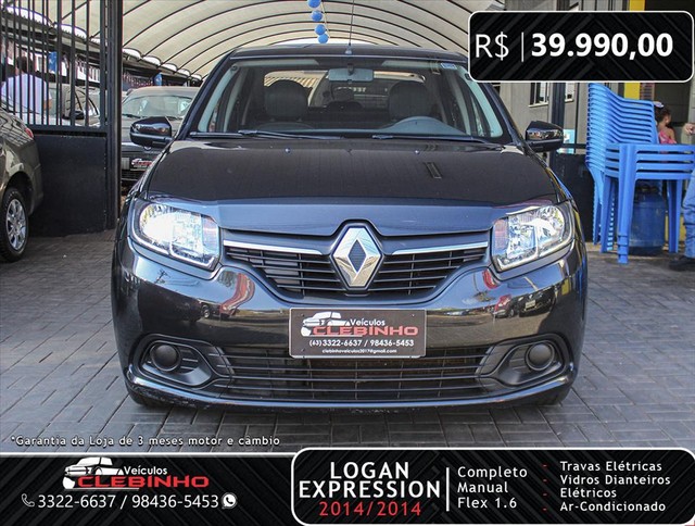 RENAULT LOGAN 1.6 EXPRESSION 8V FLEX 4P MANUAL