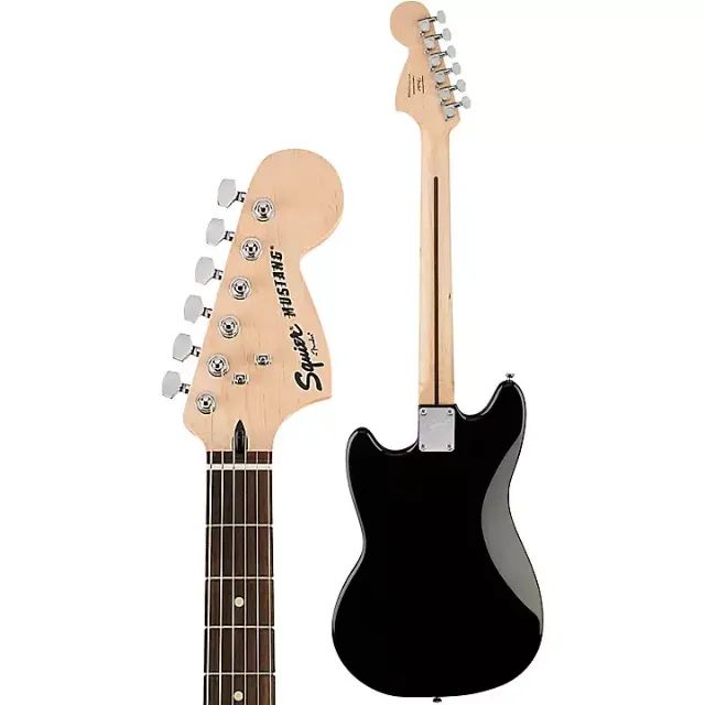 Guitarra Fender Squier Bullet Mustang HH Black * Novo Loja Cheiro de