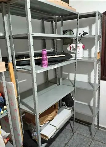 Prateleiras usadas 