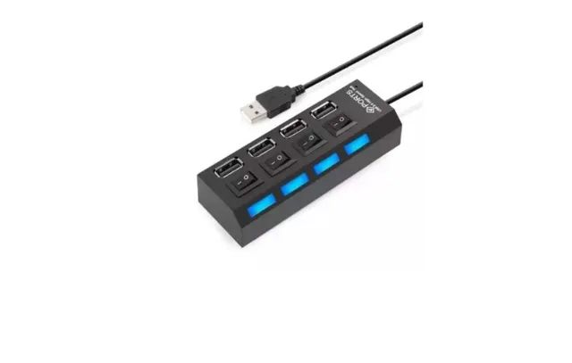 Hub usb extensor 4 portas 2.0 com interruptor lehmox - ley-21
