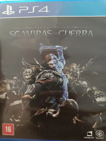 Terra Média Sombras Da Guerra Ps4 (Com Mapa) (Seminovo) (Jogo