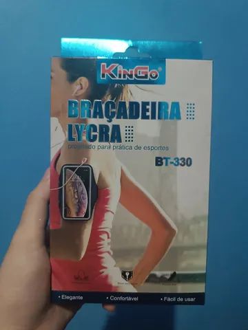 Braçadeira Lycra KinGo - Foto 2