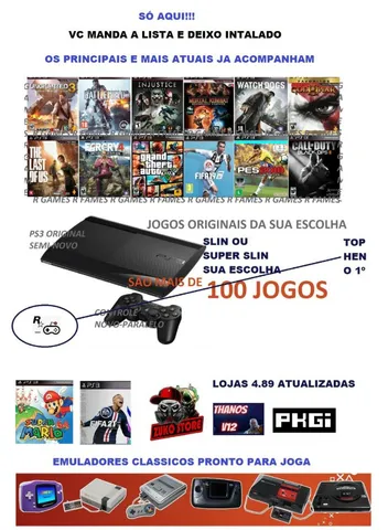 Ps2 emulador pc  +51 anúncios na OLX Brasil