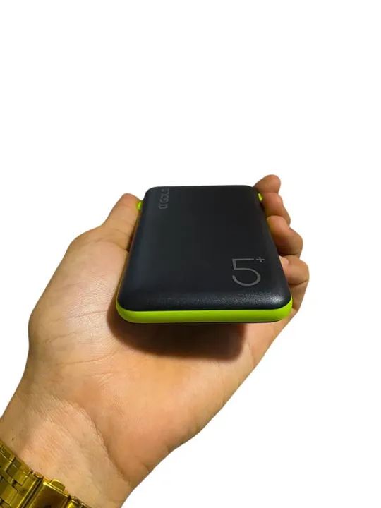 CARREGADOR PORTÁTIL 5.000 MAH GOLD BTE-03 - Foto 2