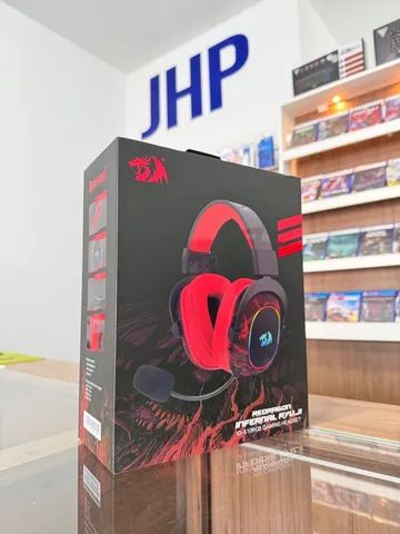 Headset Gamer Redragon Infernal Ryuji RGB 7.1 | Parcela Sem Juros | Loja Física Curitiba