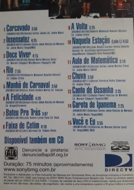 DVDs (3) Gal Costa, Emílio Santigo, Skank - Foto 4