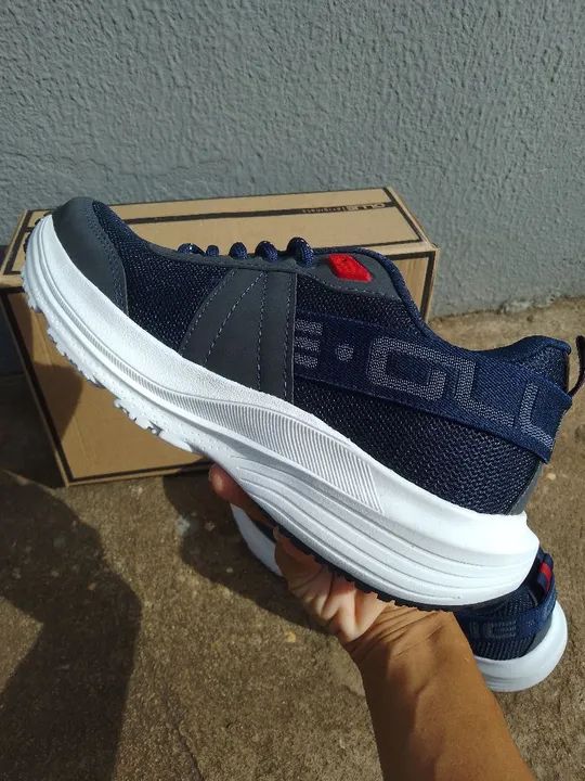 Tênis Masculino Azul - Conforto e Estilo - Foto 5
