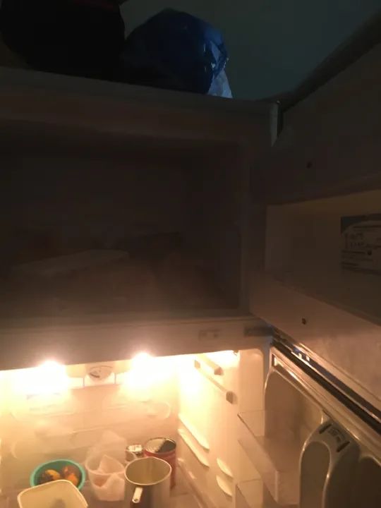 Geladeira Branca Usada - Foto 3