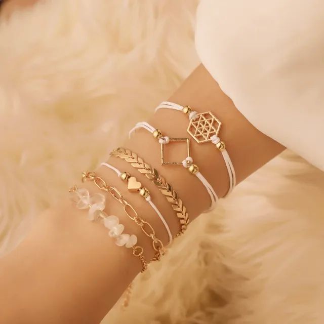Kit Pulseiras Bracelete BellaJoia 