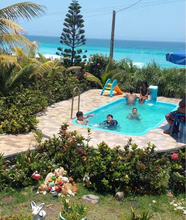 Casa de Praia para Temporada com Piscina e Playground - Foto 2