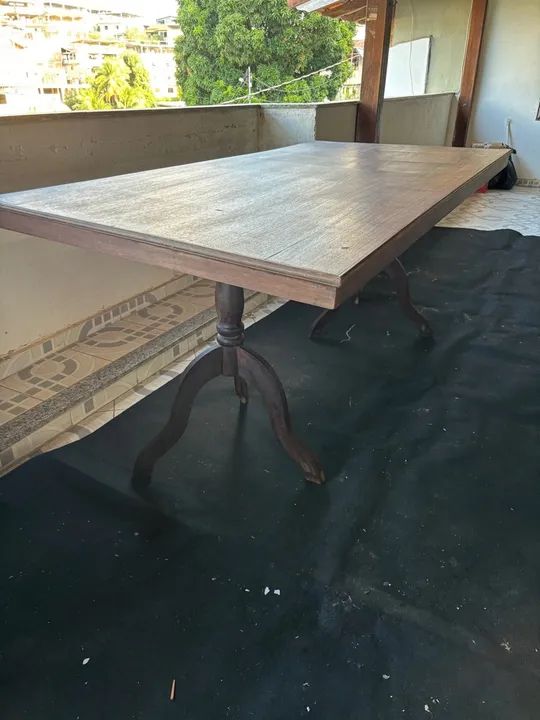 Mesa de madeira maciça - Foto 4