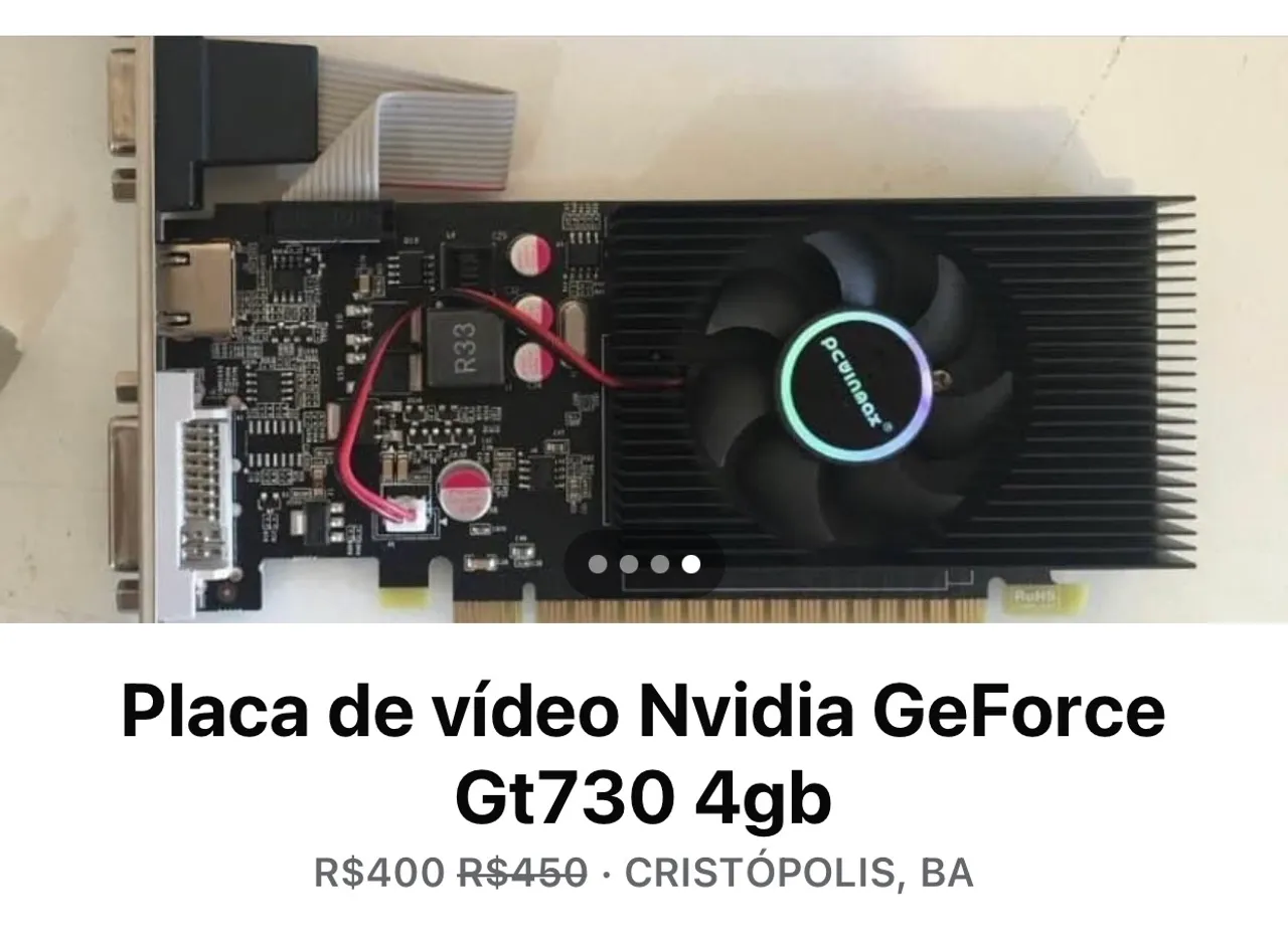 Nvidia GeForce GT730 4Gb
