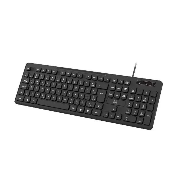 Teclado Com Fio Soft Silence Tc144 Preto - Multi